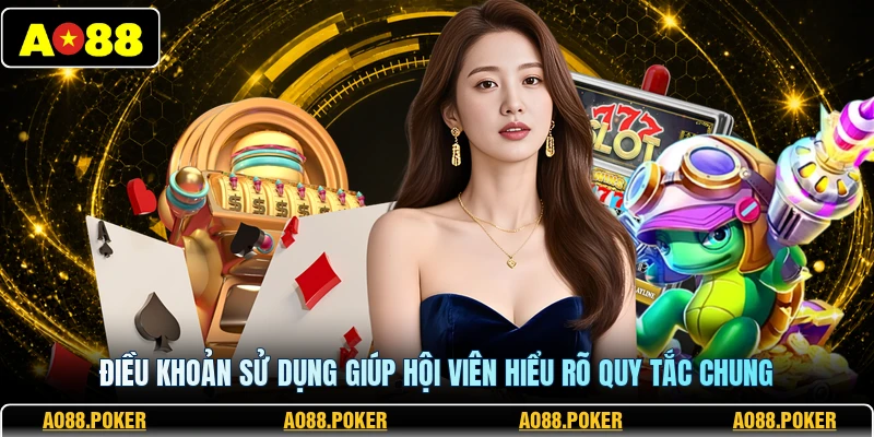 Điều Khoản Sử Dụng 1 Điều khoản sử dụng giúp hội viên hiểu rõ quy tắc chung