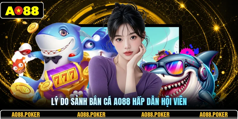 Lý do sảnh bắn cá AO88 hấp dẫn hội viên