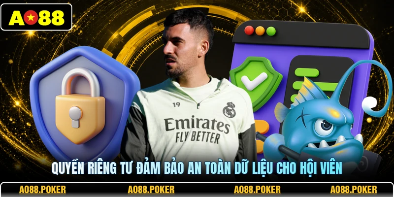 Quyền riêng tư đảm bảo an toàn dữ liệu cho hội viên